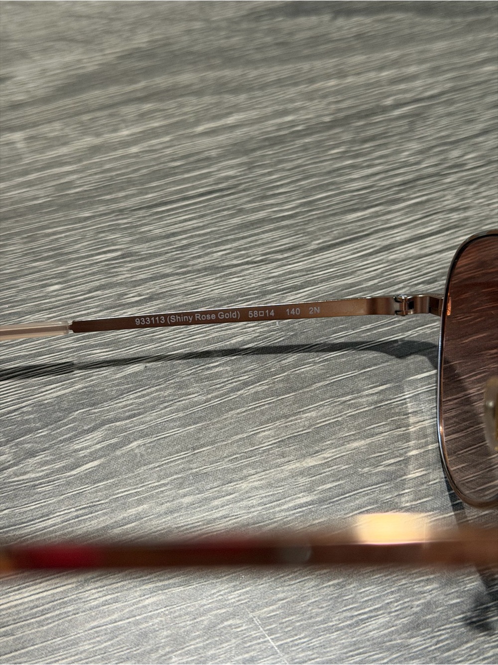 Coach Rose Gold Aviator Sunglasses with Pink Gradient Lenses - Picture 11 of 13